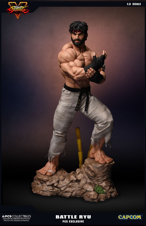 Ryu (PCS Exclusive, Battle Ryu), Street Fighter V, Premium Collectibles Studio, Pre-Painted, 1/3